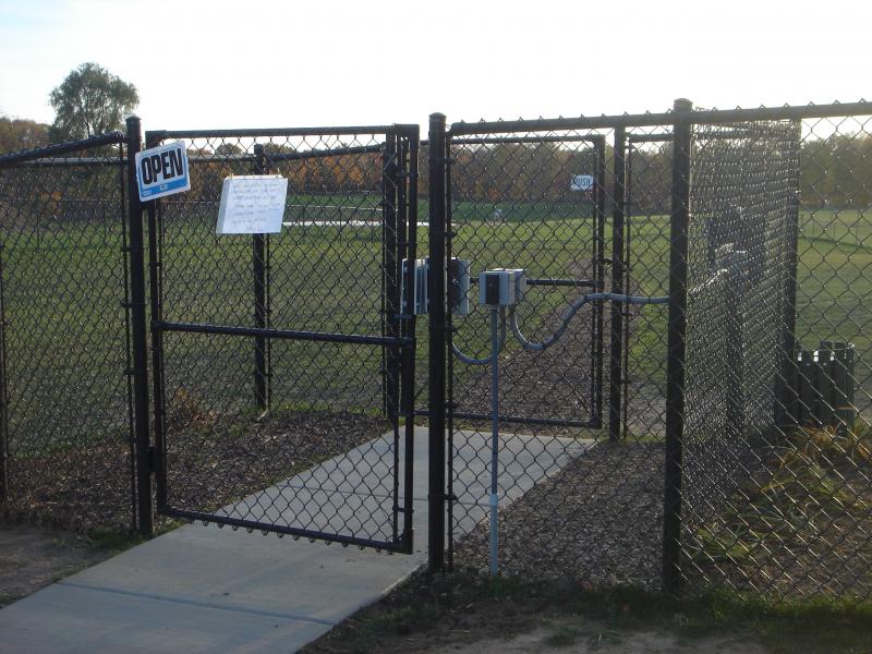 The entrance to Meadow Run Park