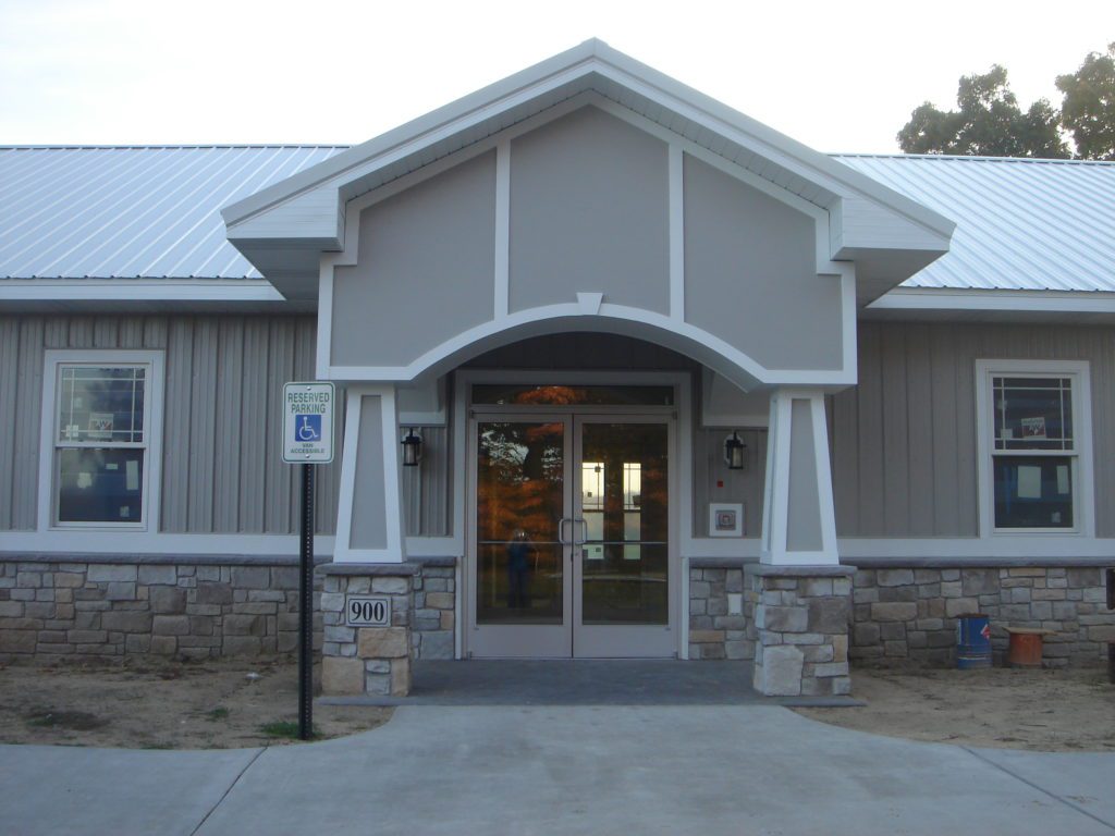 The front Office in Meadow Run Park