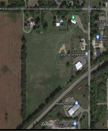 Aerial View of Meadow Run Park